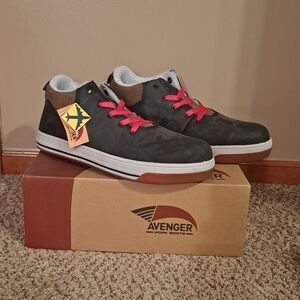 Avenger A601 Men's CN SR EH Leather & Mesh Upper Boots Size 14